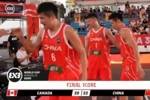 🏀三篮世界杯小组赛-相智超远投绝杀 中国三人男篮险胜加拿大